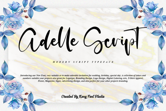 Adelle Script: A Playful Handwritten Font for Modern Brands