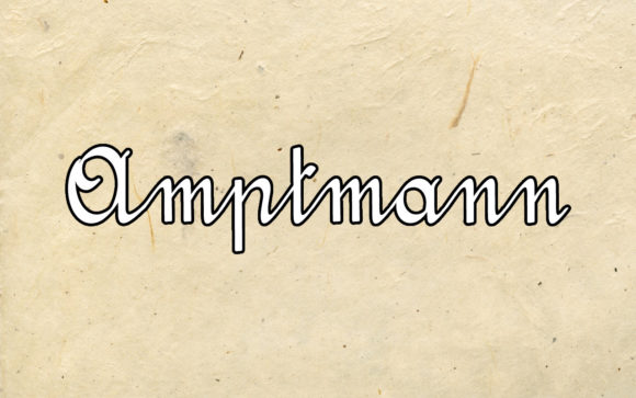 Amptmann Script: The Flowing Typeface for Modern Creativity