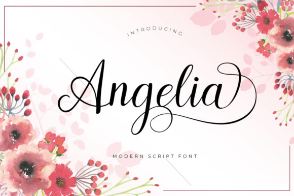 Angelia Script: Crafting a Modern Feminine Brand Identity