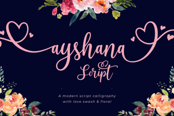 Ayshana Script: A Lovely & Timeless Handwritten Font