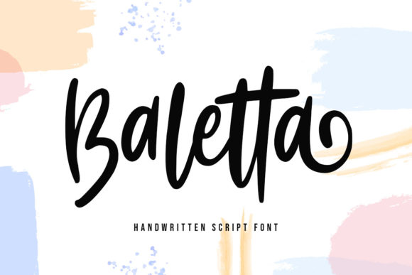 Baletta Script: A Graceful Font for Modern Design