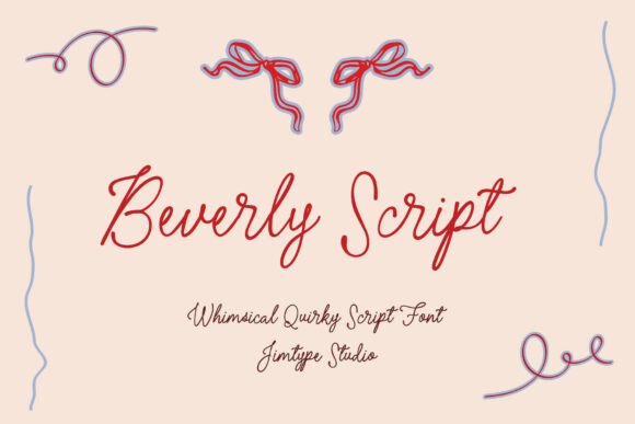 Beverly Script: The Whimsical Font with Real-World Versatility