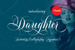 Daughter Script: The Luxurious Calligraphy Font for Elegant Design