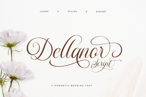 Dellanor Script: Crafting Romance in Every Letterform