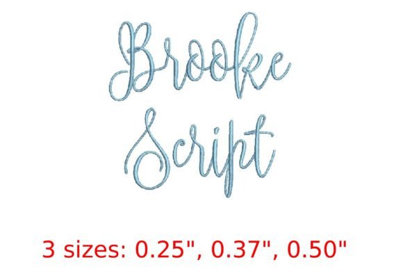 Elevate Your Craft: Mastering the Brooke Script Embroidery Font