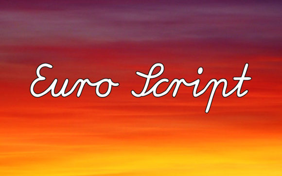 Euro Script: A Cursive Font That Brings Ideas to Life