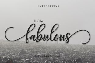 Fabulous Script: A Modern Typeface for Lasting Impressions
