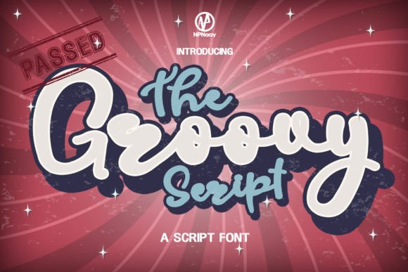Groovy Script: A Vintage Handwritten Font for Modern Design