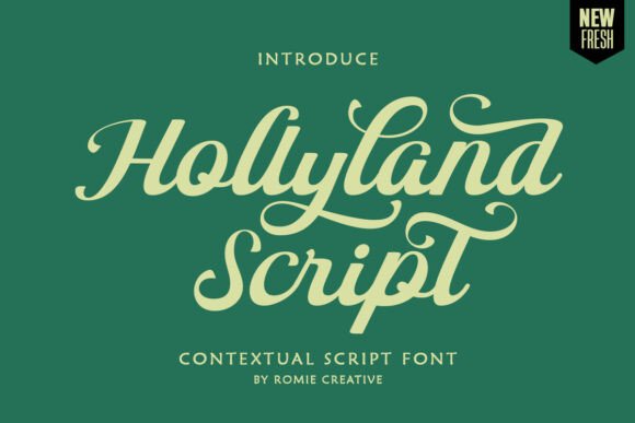 Hollyland Script: A Modern Brush Font for Authentic Branding