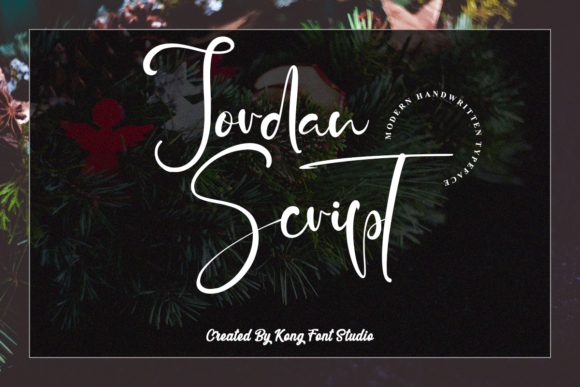Jordan Script: A Playful Handwritten Font for Modern Branding