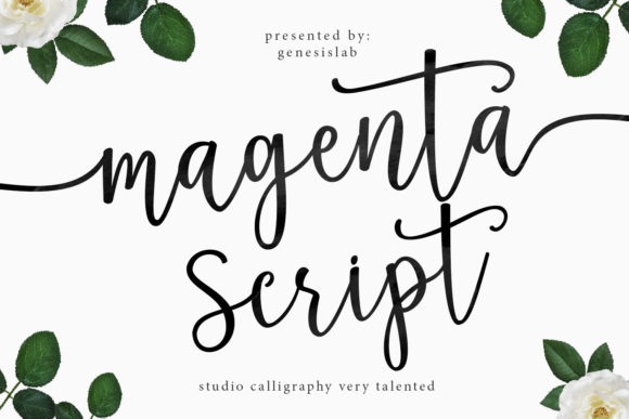 Magenta Script: A Modern Typeface for Creative Brands