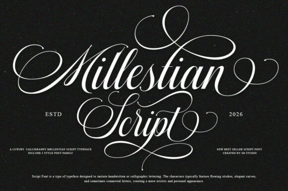 Mallestian Script: A Premium Font for Elegant Design