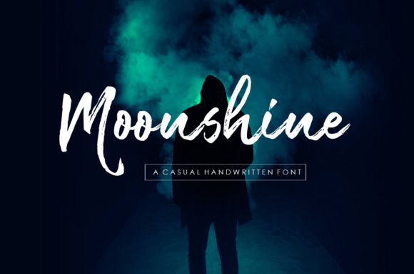Moonshine Brush Script: A Friendly Font for Modern Designs