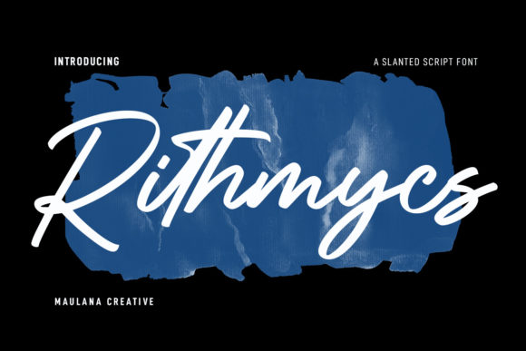 Rithmycs Script Font: Adding Artisanal Flow to Modern Design