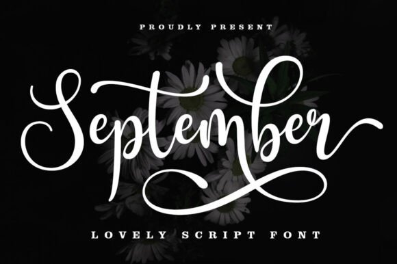 September Script: Infusing Elegance into Your Creative Projects