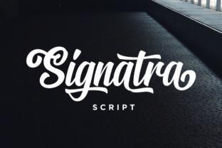 Signatra Script: The Bold Hand-Lettered Typeface with a Trendy Edge