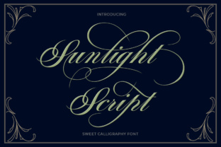 Sunlight Script: Your Go-To for Elegant, Modern Calligraphy