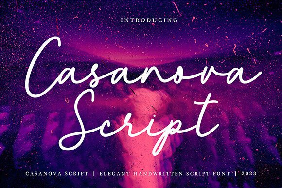 Unlock Elegant Design with Casanova Script